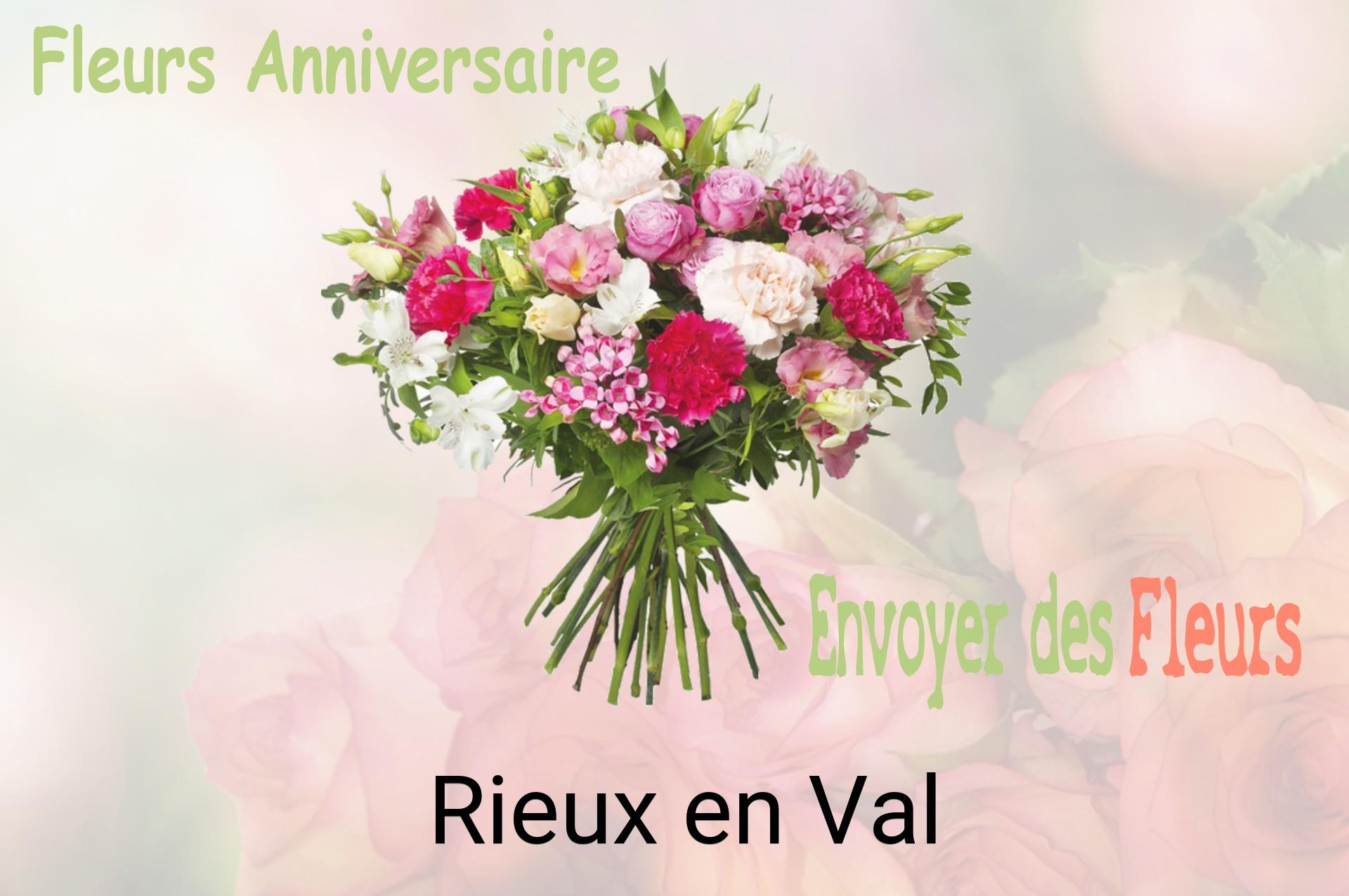 Bouquet de fleurs d’anniversaire livré à Rieux-en-Val