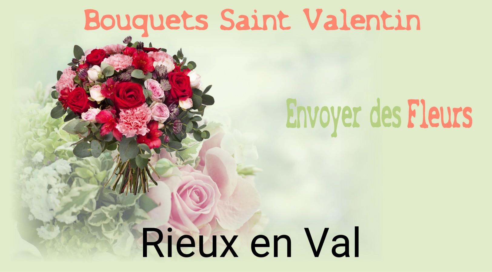 Roses de Saint-Valentin livrées à Rieux-en-Val